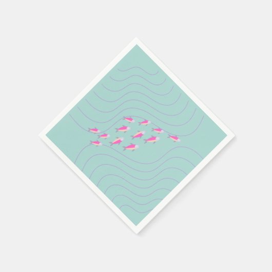 Verjaardag kinder servet (Hoek)