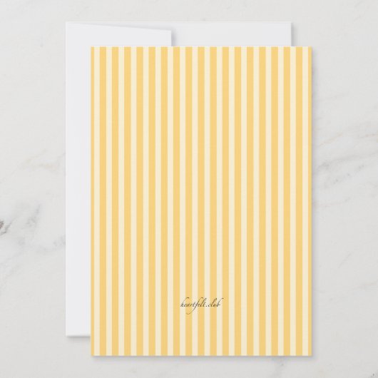 Verjaardag Kinder uitnodiging (Achterkant)