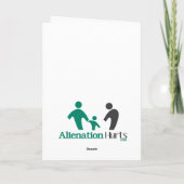 Verjaardag kinderalimentatie kaart (Achterkant)