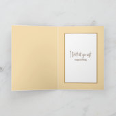 Verjaardag Kitten Knuffelen Een Kuiken Kaart (Binnen)