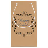 Verjaardag Klein Cadeauzakje (Achterkant)