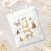 Verjaardag kleine Oerwouden Bedankzakje (Geknipt)