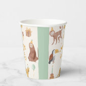 Verjaardag kleine Oerwouden Papieren Bekers (Rechts)