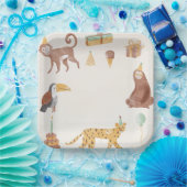 Verjaardag kleine Oerwouden Papieren Bordje (Feest)