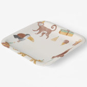 Verjaardag kleine Oerwouden Papieren Bordje (Gebogen)