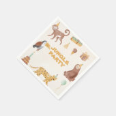 Verjaardag kleine Oerwouden Servet (Hoek)