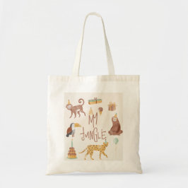 Verjaardag kleine Oerwouden Tote Bag