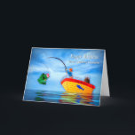 Verjaardag kleinzoon Hij is Catch of a Lifetime Ge Kaart<br><div class="desc">Zie vergelijkbaar of hetzelfde afbeelding beschikbaar in vele categorieën,  zoon,  vader,  broer,  enz. voor Vaderdag en / of verjaardagen.</div>