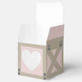 Verjaardag knuffeldier kooi bedankdoosjes (Geopend)