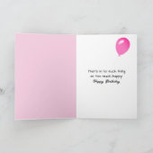 Verjaardag Koe likken van een ijsje kegel Kaart (Binnen)