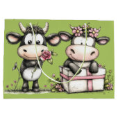 Verjaardag Koeien Groot Cadeauzakje (Achterkant)
