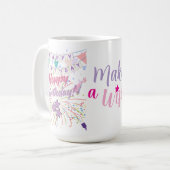 verjaardag koffiemok (Voorkant links)