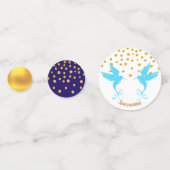 Verjaardag Kolibrie Tafelconfetti Confetti (Achterkanten)