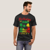 Verjaardag Koning Jamaica 2023 Jamaicaanse vakanti T-shirt (Voorkant volledig)