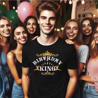 Verjaardag Koning Klassiek T-shirt
