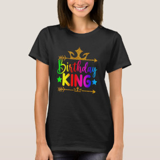 Verjaardag Koning Kroon Verjaardag Koning decorati T-shirt