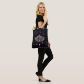 Verjaardag Koningin All-Over-Print Tote Tas (Op model)