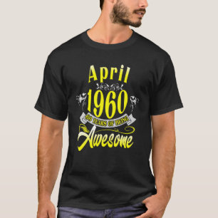 Verjaardag Koningin APRIL 1960 60 Jaar Wezenlijk Z T-shirt