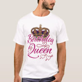 Verjaardag Koningin Beste Shirt (Voorkant)