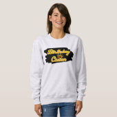 Verjaardag Koningin illustratie Trui (Voorkant volledig)