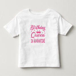 Verjaardag Koningin in Quarantaine Kinder Shirts