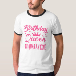 Verjaardag Koningin in Quarantaine T-shirt
