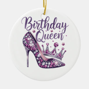 Verjaardag Koningin Keramisch Ornament