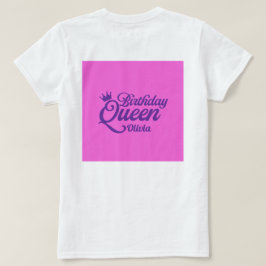 Verjaardag Koningin T-Shirt