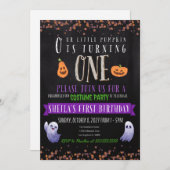 Verjaardag Kostuum Feest Uitnodiging (Voorkant / Achterkant)