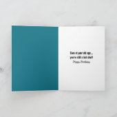 Verjaardag krijgen Flaming Basketball Kaart (Binnen)