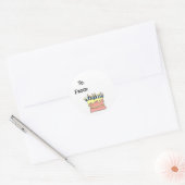 Verjaardag Label stickers (Envelop)
