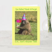 Verjaardag Late Kaart (Voorkant)