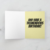 VERJAARDAG LATEN WE NAAR BRANDON TRUMP KAARTEN KAA (Binnen)