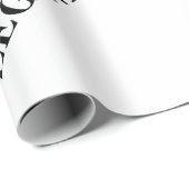 Verjaardag Legend Jaar Humor Vader Rood Zwart Vet Cadeaupapier (Rol Hoek)