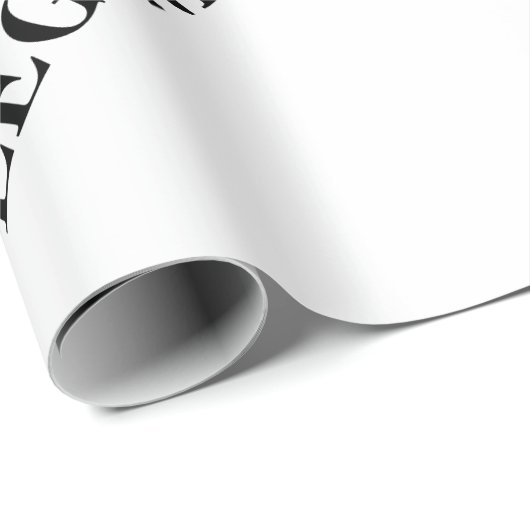 Verjaardag Legend Jaar Humor Vader Rood Zwart Vet Cadeaupapier (Rol Hoek)