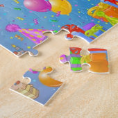 Verjaardag legpuzzel cadeau (Zijkant)