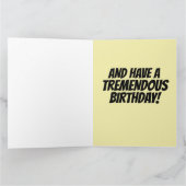 VERJAARDAG LETS GO BRANDON TRUMP KAARTEN KAART (Binnen)