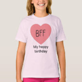 Verjaardag leuk t-shirt (Voorkant)