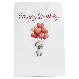 Verjaardag Leukste Hond Ballonnen Medium Cadeauzakje