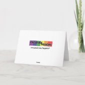 Verjaardag licht Kaart - Spaans (Achterkant)