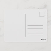 Verjaardag Liefde Schets Ansichtkaart Briefkaart (Achterkant)