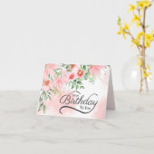 Verjaardag Lord Bless You Numbers 6:24-26 Bijbel Kaart (Gele Bloem)