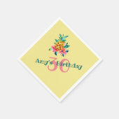 Verjaardag Luau ananas Servetten (Hoek)