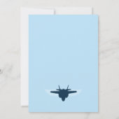 Verjaardag luchtmachtpiloot kaart (Achterkant)