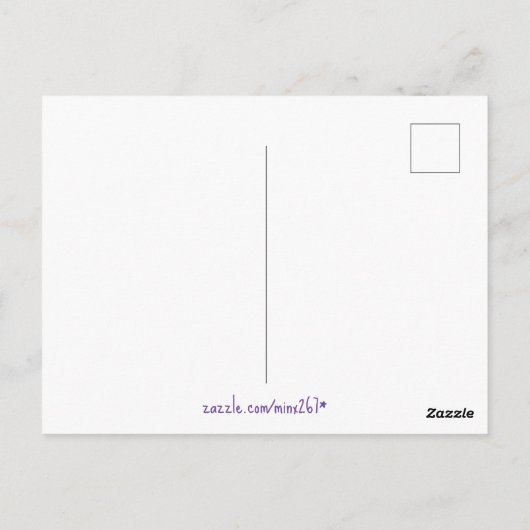 Verjaardag Lynx Point Siamese Kat Portret Kunst Briefkaart (Achterkant)