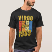 Verjaardag Maagd 1969 sterrenbeeld T-shirt (Voorkant)