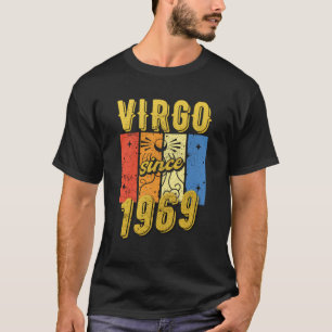 Verjaardag Maagd 1969 sterrenbeeld T-shirt