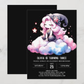 Verjaardag Magic Dreamy Wizard Kaart (Voorkant / Achterkant)