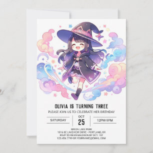 Verjaardag Magic Enchantress Wizard Kaart