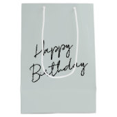 Verjaardag Magnificent Marble Spiral Staircase Medium Cadeauzakje (Achterkant)